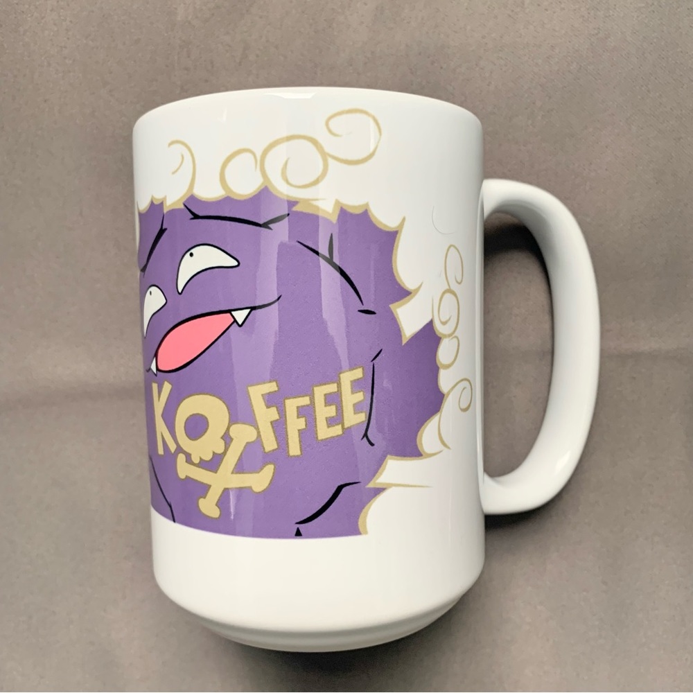 Custom Orca Coating Koffing Pokemon Mug